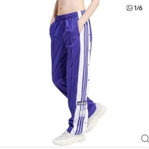 Adidas Originals Women's Adibreak Track Pants in Purple